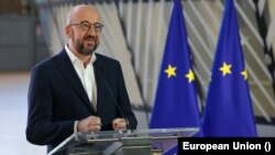Presiden Dewan Eropa Charles Michel mengunjungi Libya untuk mendukung pemerintahan sementara. 
