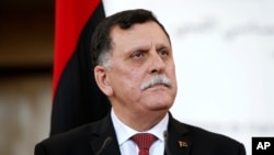 Fayez Sarraj, chef du gouvernement libyen d'union nationale (GNA), basé dans la capitale et reconnu par l'ONU