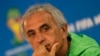 Vahid Halilhodzic lors d'une conférence de presse pendant le Mondial 2014, Brésil le 29 juin 2014.