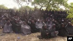 'Yan matan Chibok da kungiyar Boko Haram ta sace ranar Afirlu 14, 2014