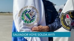 70 Polisye Salvadoryen Debake Ayiti pou Pote Kole ak Fòs Miltinasyonal la 