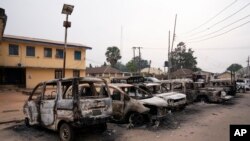 Wani lokacin da 'yan bindiga suka kai hari kan hedikwatar 'yan sanda a Owerri, Najeriya