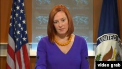 Damas de Blanco protest in Havana, Cuba, March 20, 2016. (V. Macchi / VOA) 