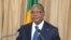 Mali President Ibrahim Boubacar Keita delivers a speech on Oct. 2, 2013. in Bamako.