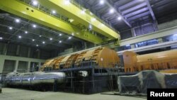 نمای داخلی تاسیسات هسته‌ای بوشهر ایران