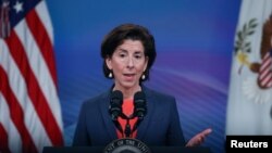 지나 레이몬도 미국 상무장관.