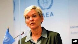 제니퍼 그랜홈 미 에너지부 장관 (자료사진)