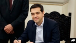 Gretsiya yangi Bosh vaziri Aleksas Tsipras