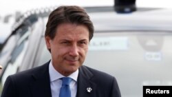 "Comienza a verse bien (el panorama) para el muy respetado primer ministro de la República italiana, Giuseppe Conte", afirmó el presidente estadounidense Donald Trump.