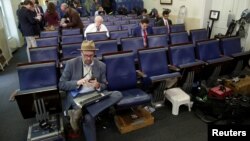 Glenn Thrush, correspondant politique du New York Times à la Maison Blanche, 24 février 2017.