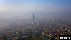 台湾台北鸟瞰 （资料照片）