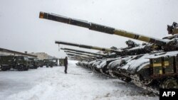 უკრაინის შეიარაღებული ძალები, ხარკოვის რეგიონი, 31 იანვარი, 2022. 