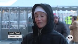 Tens of thousands defy frigid weather for Trump’s inauguration 