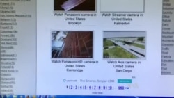 Dunyoni kameralar orqali kuzatayotgan sayt