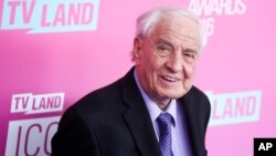 Sutradara dan penulis naskah Garry Marshall dalam sebuah acara penghargaan televisi di Santa Monica, California, April 2016.