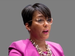 FILE - Atlanta Mayor Keisha Lance Bottoms.