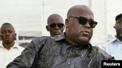 Le leader du Rassemblement de l’opposition, Félix Tshisekedi, Kinshasa, RDC, 3 février 2017.