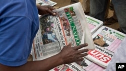 Nigeria, le 31 mars 2015.