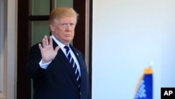 Le président américain Donald Trump, Washington, 1er décembre 2017.