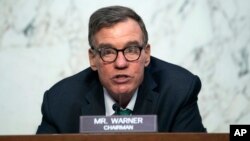 国会参议院情报特别委员会主席马克·华纳（Mark Warner）参议员。（美联社照片）