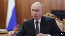 Ռուսաստանի նախագահ Վլադիմիր Պուտինը։ Մոսկվա, նոյեմբերի 11, 2024թ․։