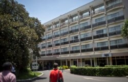 A view of the front entrance of the Hotel des Mille Collines in Kigali, Rwanda Tuesday, March 25, 2014. The story of the hotel and the role of the hotel manager Paul Rusesabagina during the Rwandan genocide.