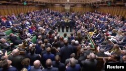 Poslanici u britanskom parlamentu glasaju o Bregzitu, 13. mart 2019.