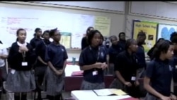 Amerika maktablarida/African American girls school