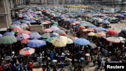 Kasuwanci a daya daga cikin kasuwannin Lagos