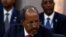 FILE - Somali president Hassan Sheikh Mohamud.