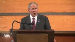 L'ancien président George W. Bush rend hommage à John Lewis