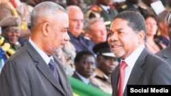 Wagombea urais Zanzibar Seif Shariff Hamad na Rais Ali Mohamed Shein