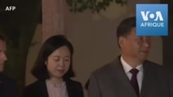 Dîner intime pour les couples Macron et Xi à Shanghai