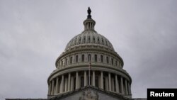 미 의회 건물. 