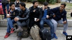 Arhiva - Avganistanski migranti u Atini, Grčka.
