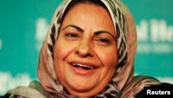 FILE - Kuwait Energy CEO Sara Akbar expresses confidence in Iraq's oil industry.