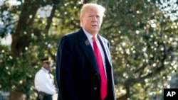 Le président Donald Trump à la Maison Blanche à Washington, le 13 mars 2018.