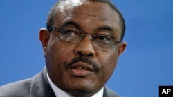 የኢትዮጵያ ጠቅላይ ሚኒስትር ኃይለማርያም ደሣለኝ