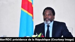 Le président Joseph Kabila à Kinshasa, 7 mars 2018. (Twitter/RDC présidence de la République)