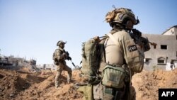 Իսրայելական բանակի ստորաբաժանումները Գազայում, հունվար, 2024թ.