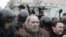 Interior Ministry officers detain opposition activists during a protest rally to defend Article 31 of the Russian constitution, which guarantees the right of assembly, in Moscow, March 31, 2012.