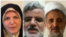 Iranian lawmakers, from left, Masoumeh Aghapour Alishahi, Mahmoud Sadeghi and Mojtaba Zolnour posted social media videos of themselves saying they have the coronavirus.