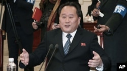 리선권 신임 북한 노동당 통일전선부장 (자료사진)