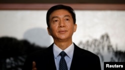 资料照：北京的中央人民政府驻香港特别行政区联络办公室主任骆惠宁