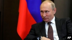 Vladimir Poutine, Sotchi, Russie, le 21 mai 2018