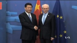 On EU Visit, Chinese President Caught Up in Ukraine Dilemma