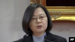 차이잉원 타이완 총통.