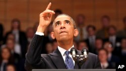 Tingkat dukungan publik AS terhadap Presiden Barack Obama menjadi 45 persen, merupakan yang terendah dalam satu setengah tahun terakhir (foto: dok).
