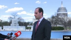 მიხეილ ჯანელიძე, საქართველოს საგარეო საქმეთა მინისტრი, ვაშინგტონი,18 მარტი, 2016