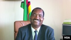ZANU-PF spokesperson Rugare Gumbo, December 2012. (S. Mhofu/VOA)